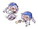 gem girl bullying a pebble