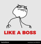 like-a-boss-meme-vector-17800379