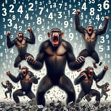 number monkeys