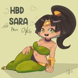 Sara birthday 2023 by ouchihitme