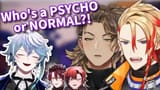 Options Gibby and Axel say who&#039;s a PSYCHO and who&#039;s the most NORMAL in Holostars!