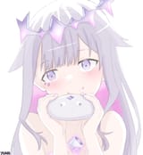 gem girl with a pebble