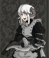 Goat with fish