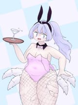 Bunny Suit Ami its small... By shino_013