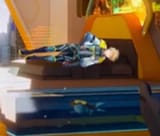 yuyu eeping on the bed ngmi