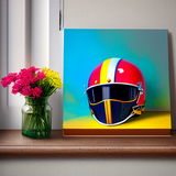 Helmet_on_a_windowsill_painting_bright_colors_3987849091