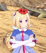 Aki arms crossed