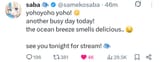 SabaNotLazy