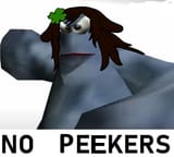 no peekering