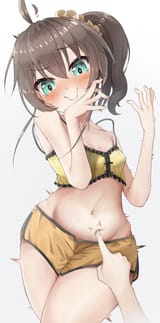 __natsuiro_matsuri_and_natsuiro_matsuri_hololive_drawn_by_hokorimokkori__1a0d665085e358f393f77c97a7ba7d6e
