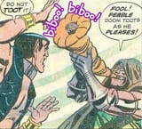 pebble doom toots as he pleases
