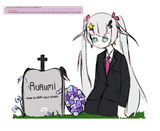 visiting grave