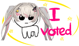 I voted