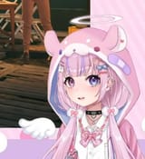 pink ririka happy