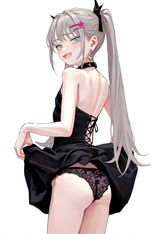 AI flat butt lace