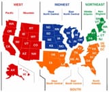 regional map