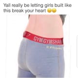 flat butt real