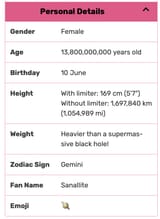 age weight height