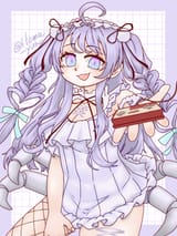Ami with NES controller and tummy by itoma_yuko