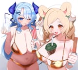 Milky and Freya Beach