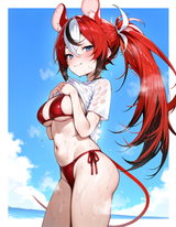 62028-hakos baelz, alternate costume, alternate hairstyle, mouse ears, s-2178327698