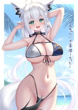 fubuki noel swimsuit