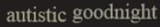 announcing that i am going to bed in the server
