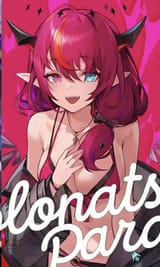IRyS swimsuit close up - holonatsu Paradise