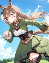 62402-nanashi mumei, brown hair, long hair, alternate hairstyle, hair s-960146492