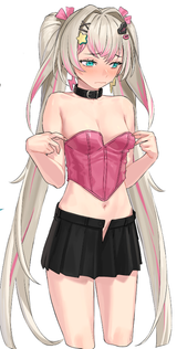 pink corset