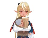 flare gives choco milk