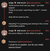 on the repositioning of male genitalia