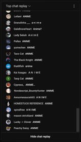 ANIME chant