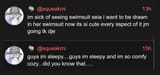 i need more girls to be this assertive about fanart they want while sleepy