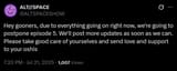 altspace postponed