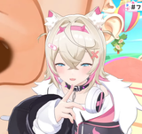 【#フワモコパ3D COLLAB】耳が幸せになる3Dコラボ✨️ guaranteed happy ears for all ruffians 🐾💓 【ホロライブ_FUWAMOCO_周防パトラ】 13-49 screenshot