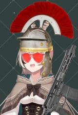 centurionMumei-AR pistol-redglasses