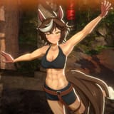 photogenic horse woman