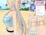 【ホロナツクイーン決定戦｜#holonatsuParadise VRCHAT】silly summer shenanigans under the sun 【FUWAMOCO】 7-7 screensho