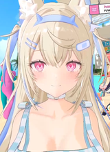 holonatsuParadise VRCHAT】silly summer shenanigans under the sun 【FUWAMOCO】 1-7-49 screen