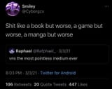 but worse
