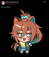 gonna do more than just care her