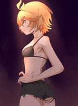 @WetHoneybadger (Doki black bra &amp; booty shorts)