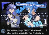 Suisei ghosted homo
