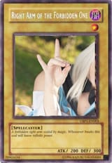 Right arm of the forbidden one