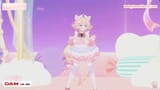 【初3D配信】歌あり踊りあり！？あなたのアイドルになります！【#若魔雲ふわり3Dお披露目にゃんたじあ！】