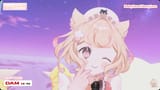 【初3D配信】歌あり踊りあり！？あなたのアイドルになります！【#若魔雲ふわり3Dお披露目_にゃんたじあ！】 - YouTube