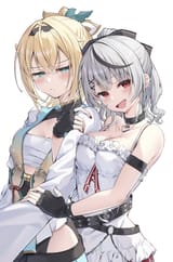 __sakamata_chloe_and_kazama_iroha_hololive_drawn_by_muyamii__8f192c56a2614081fd33a37ee97602aa
