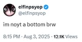 not a bottom