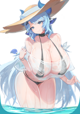 milky swimsuit black no light no background
